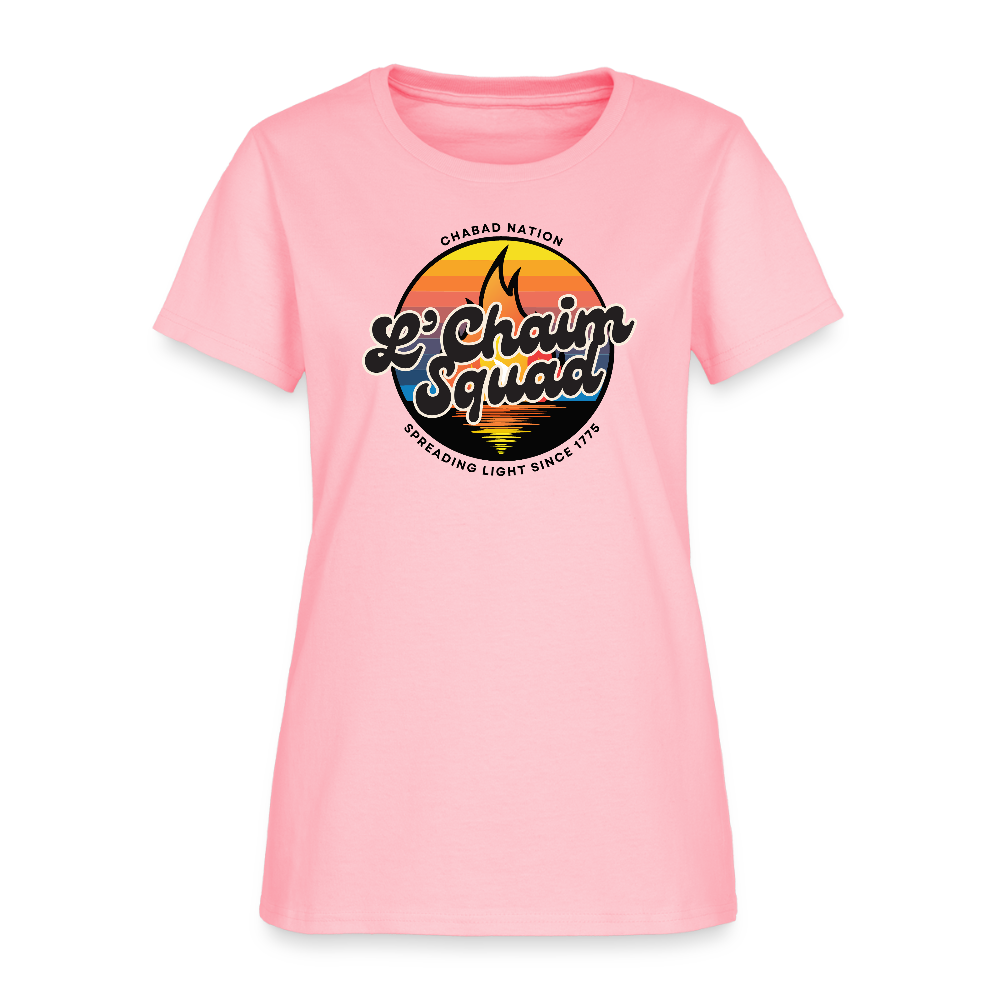 L’Chaim Squad – Spreading Light Women's T-Shirt - pink