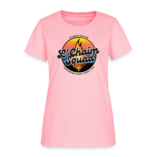 L’Chaim Squad – Spreading Light Women's T-Shirt - pink