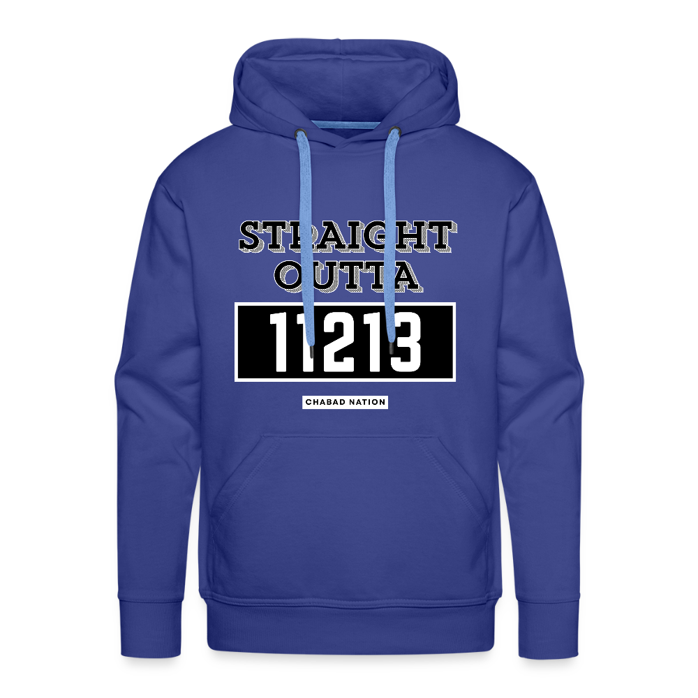 Straight Outta 11213 Men’s Premium Hoodie - royal blue