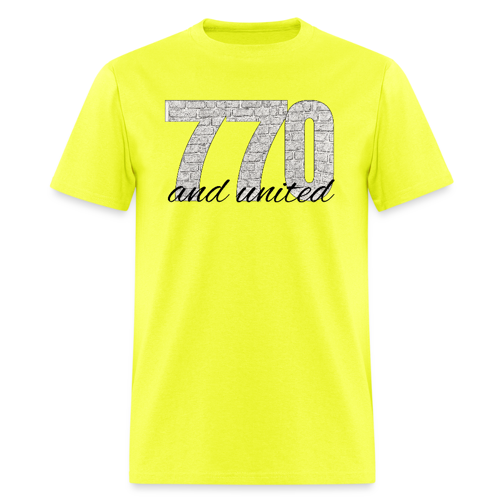 770 And United Men's T-Shirt | GILDAN 5000 - safety green