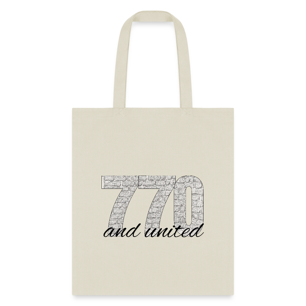 770 And United Tote Bag - natural