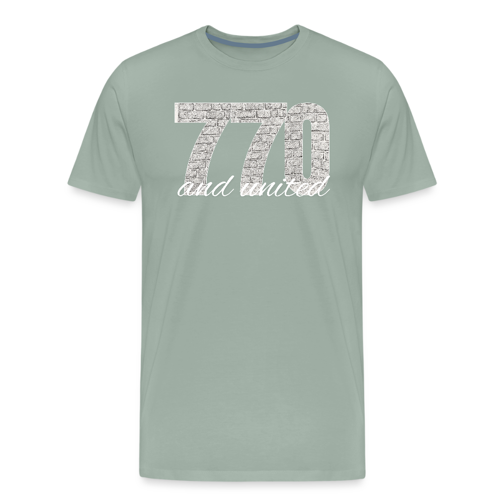 770 And United Light Men's Premium T-Shirt - steel green