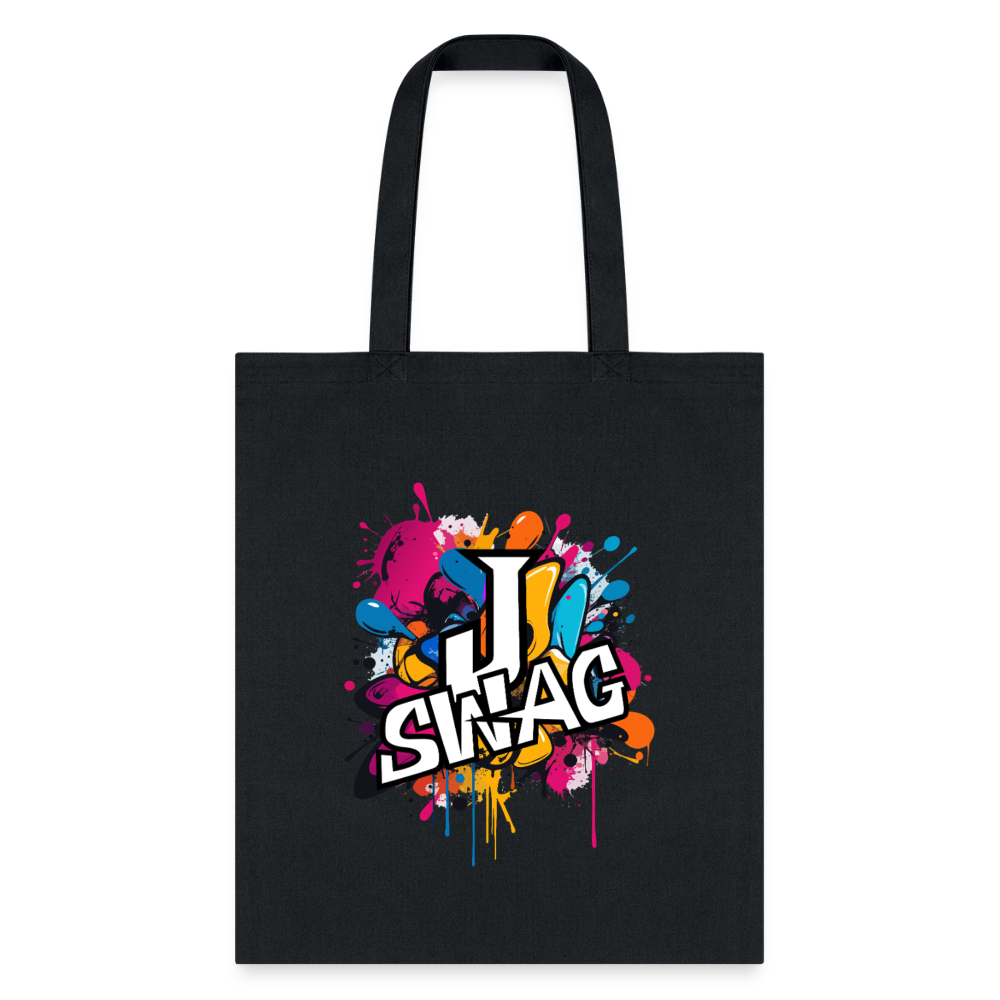 Jswag Logo Tote Bag - black