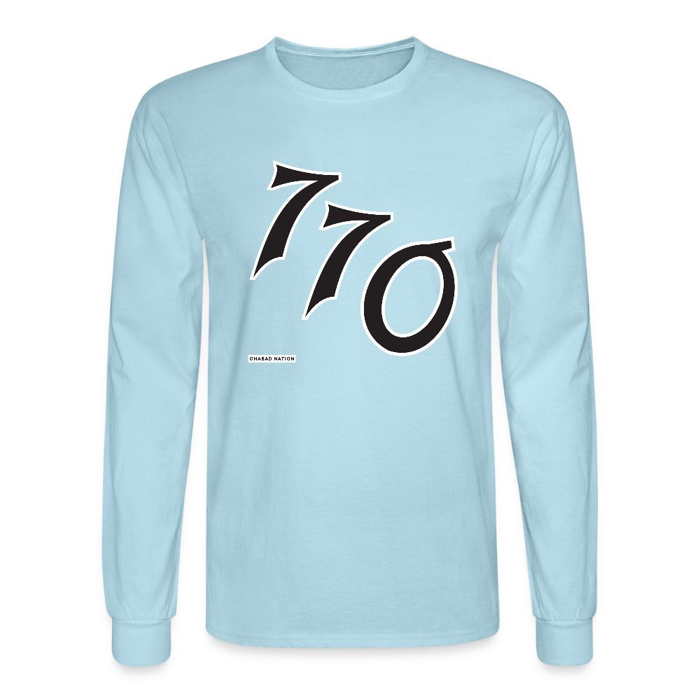 770 Men's Long Sleeve T-Shirt - powder blue