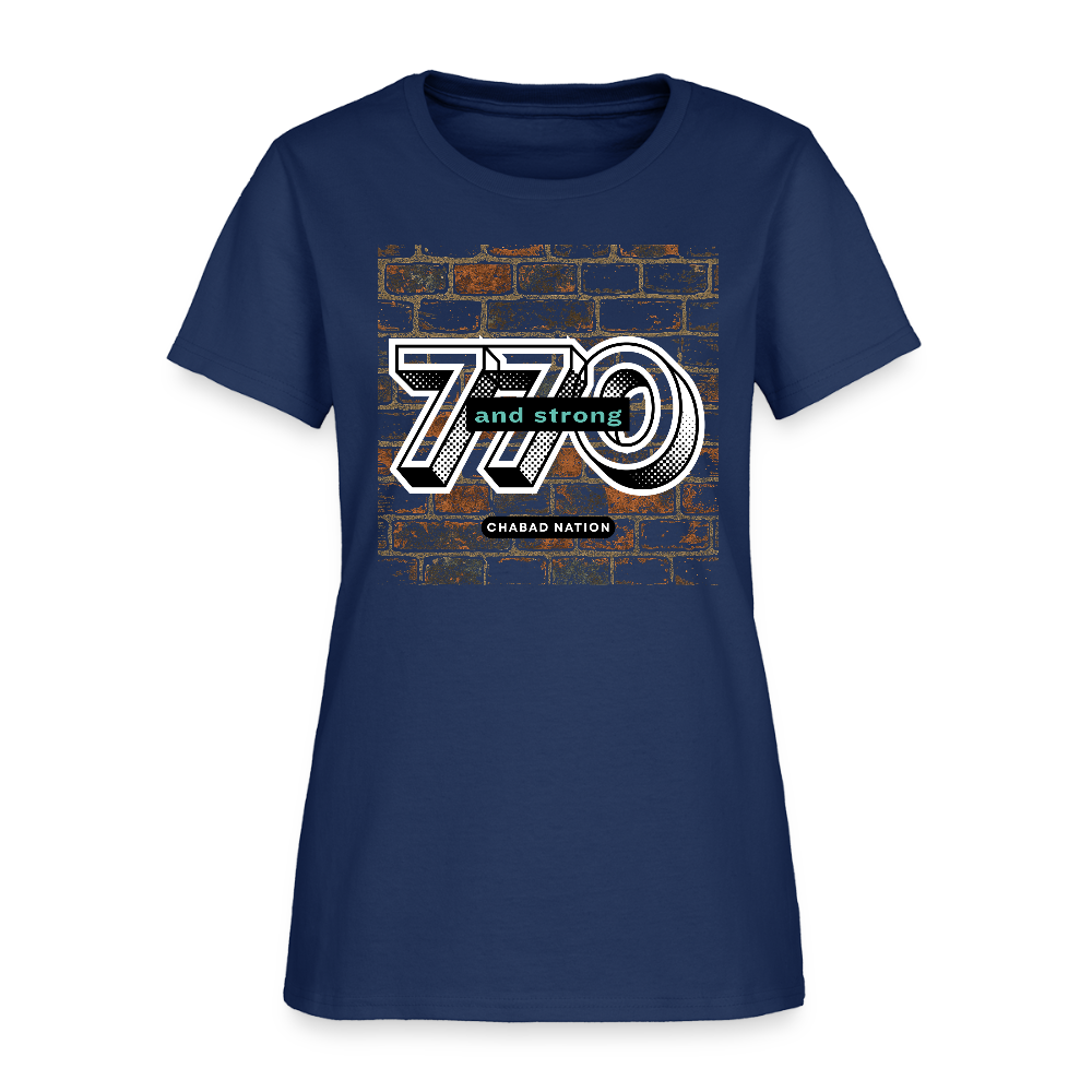 770 And Strong Women's T-Shirt -  blue dusk