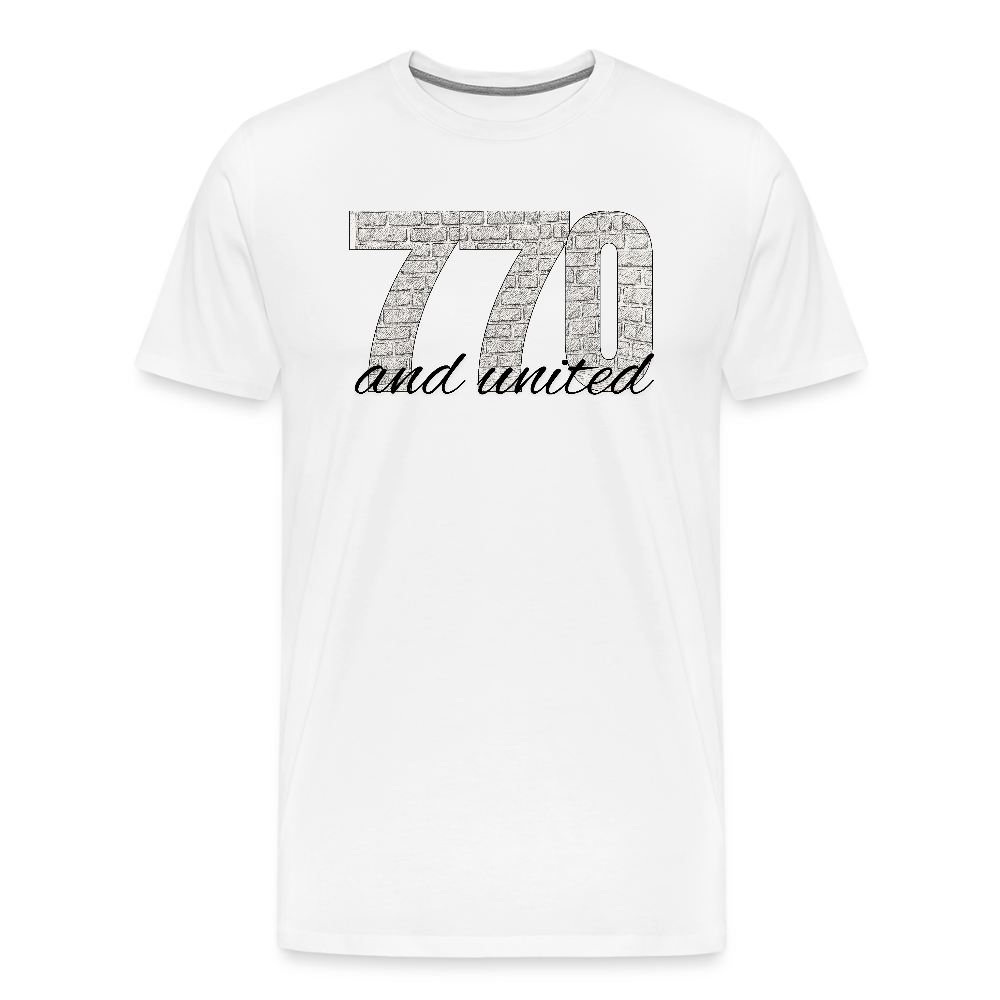 770 And United Men's Premium T-Shirt - white