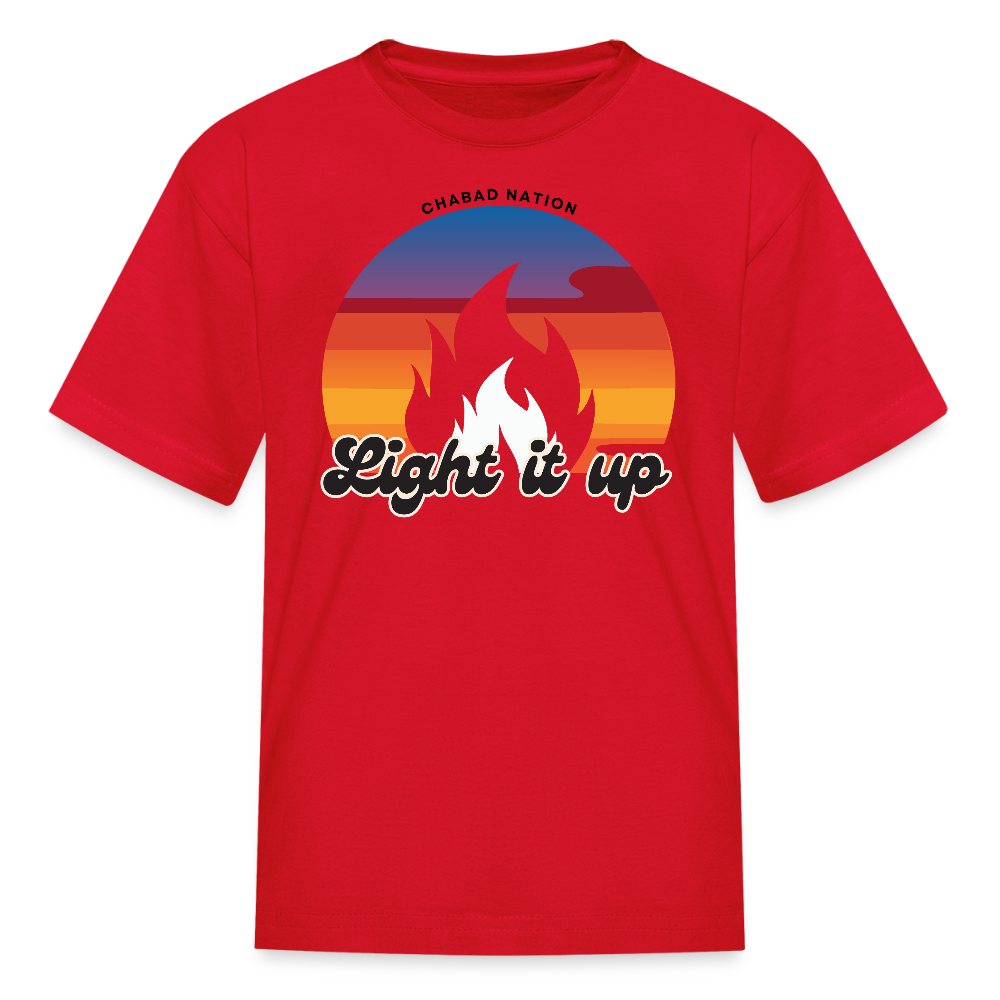 Light It Up Kids' T-Shirt - red