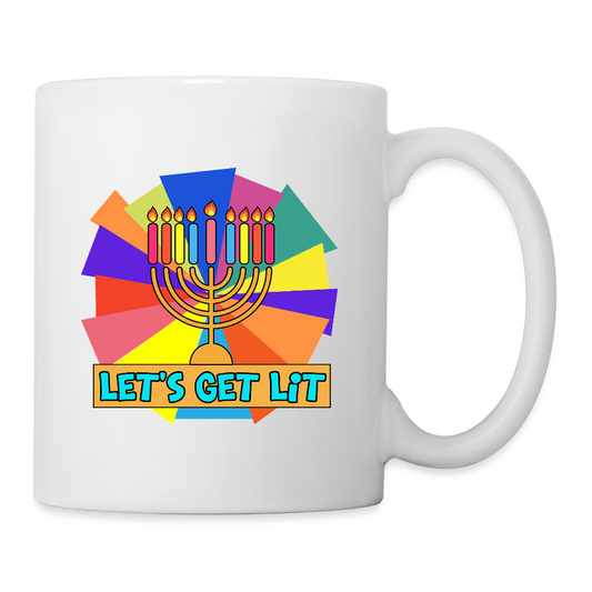 Glow & Get Lit Coffee/Tea Mug - white