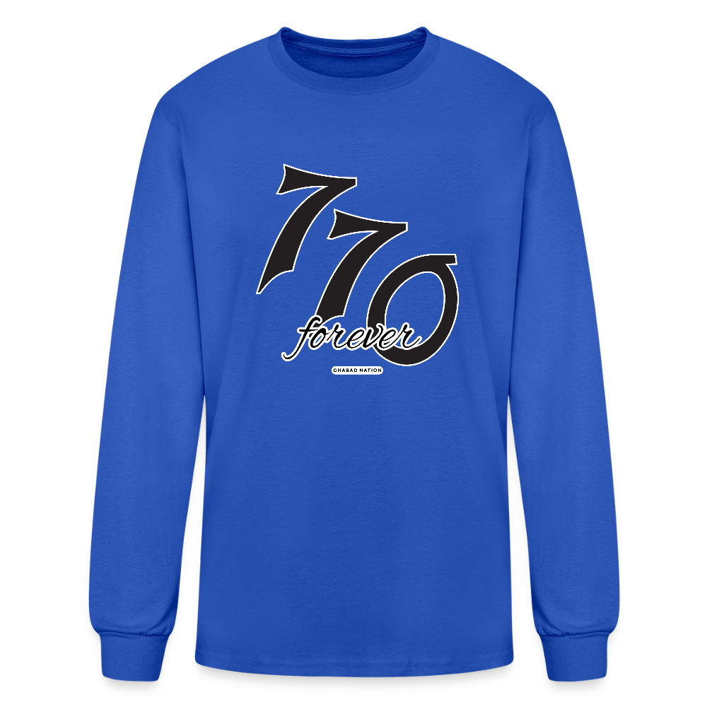 770 Forever Men's Long Sleeve T-Shirt - royal blue