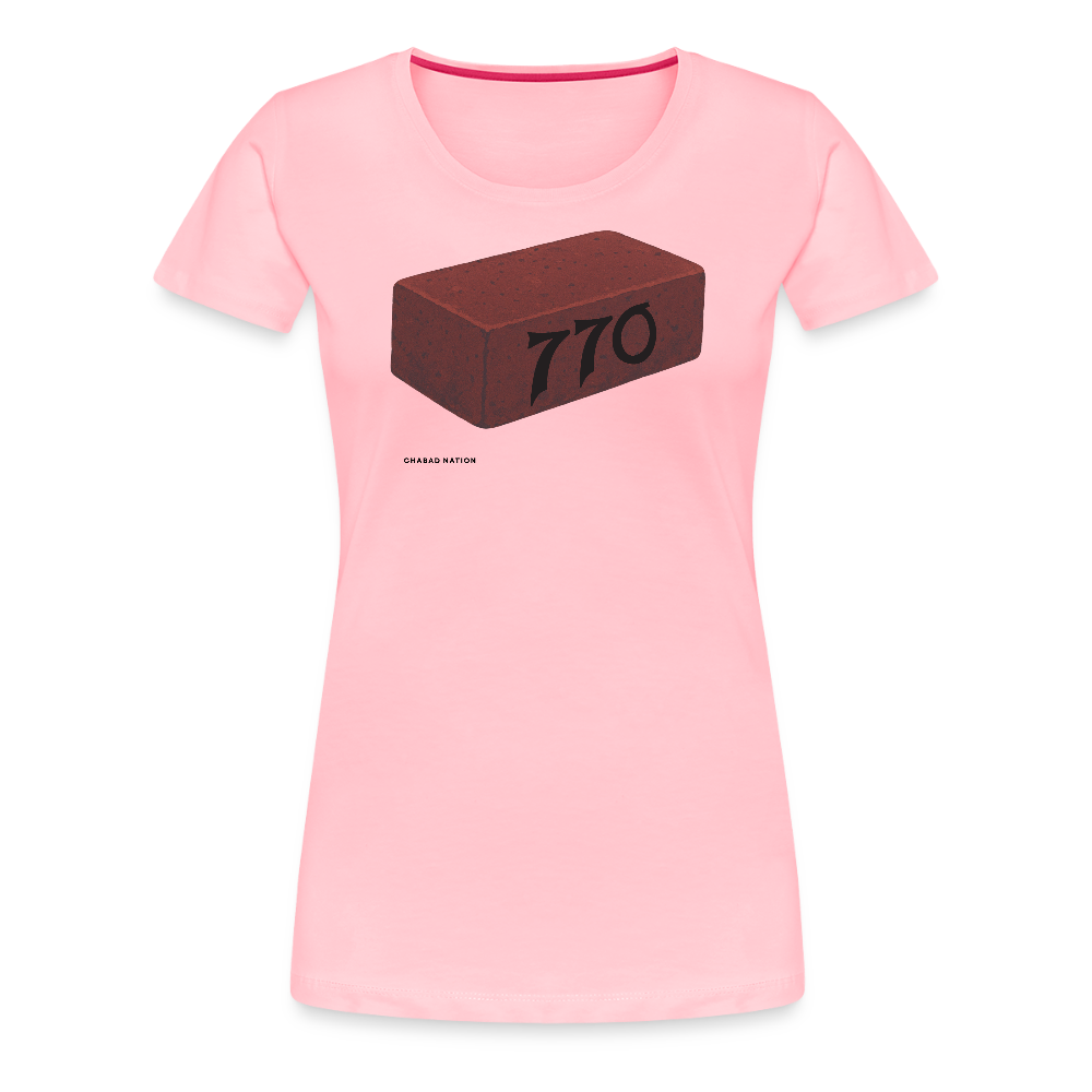 770 Solid Brick Women’s Premium T-Shirt - pink