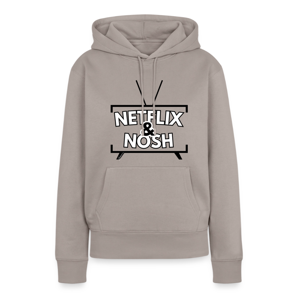 Netflix & Nosh Women’s Premium Hoodie - taupe