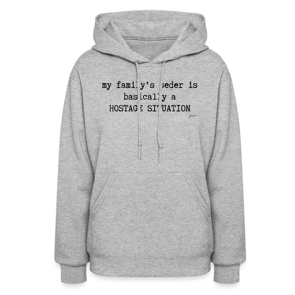 Seder Hostage Women's Hoodie - heather gray