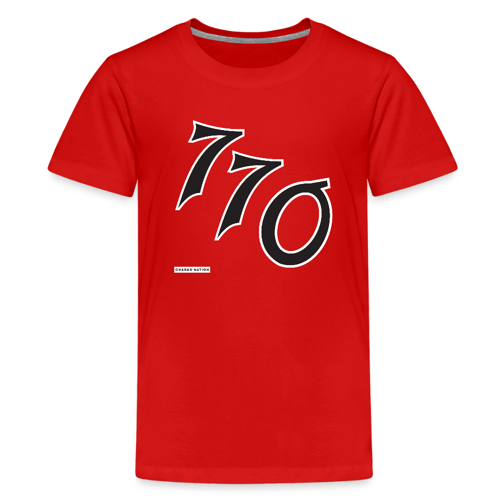 770 Kids' Premium T-Shirt - red