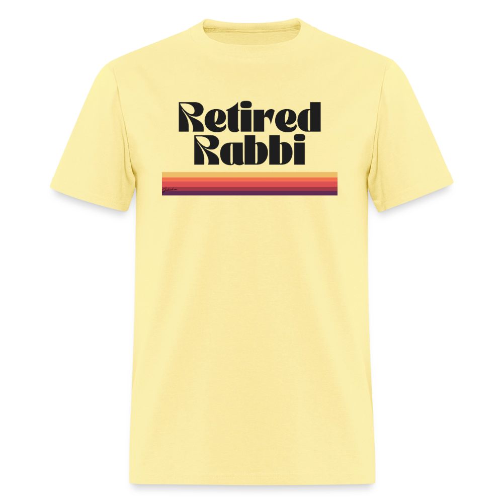 Retired Rabbi Men's T-Shirt | GILDAN 5000 - cornsilk