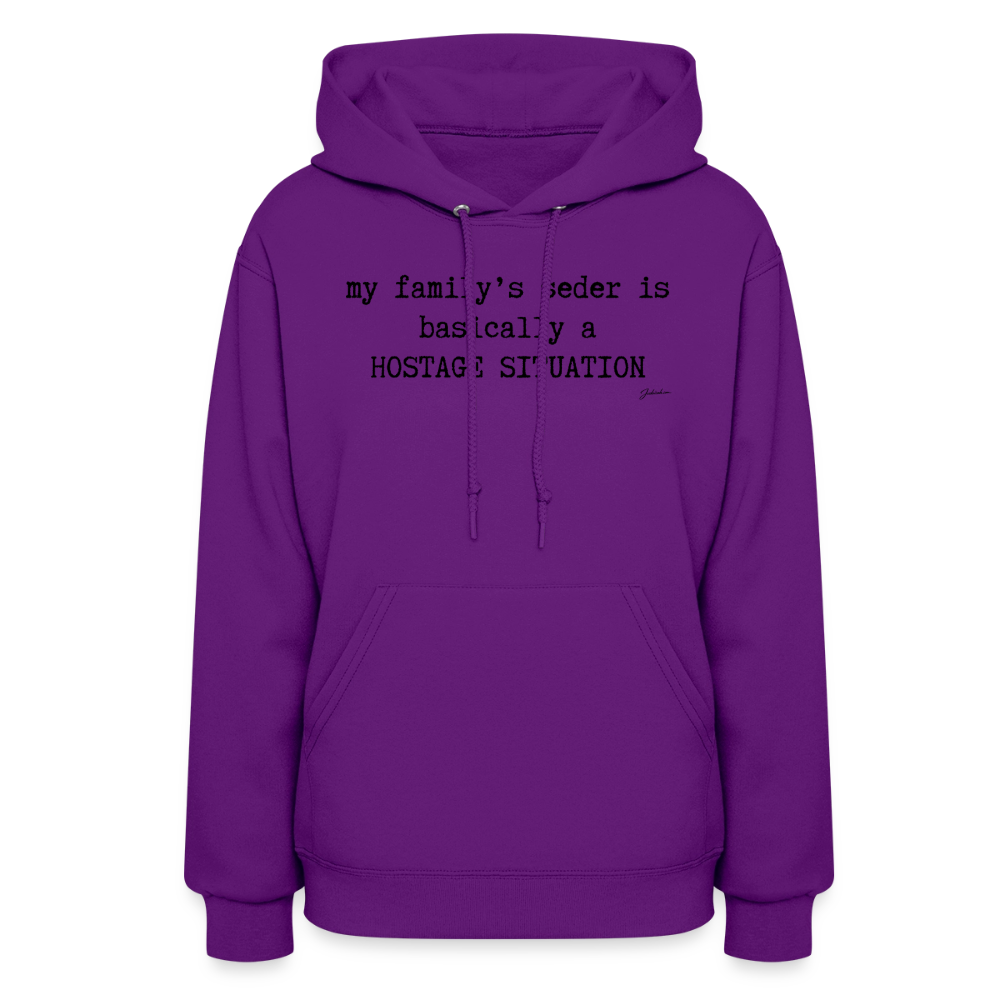 Seder Hostage Women's Hoodie - purple
