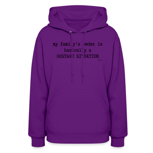 Seder Hostage Women's Hoodie - purple