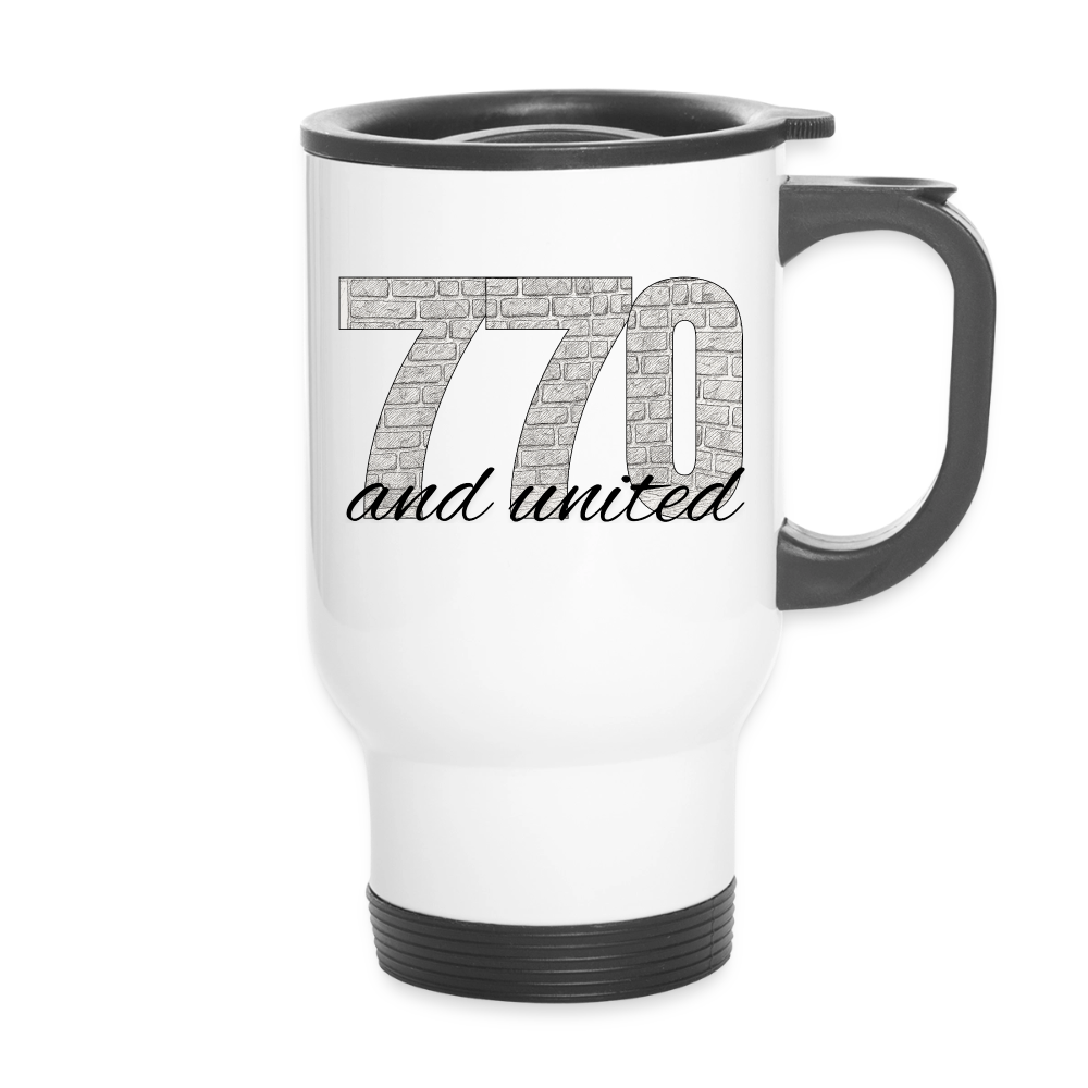 770 And United Travel Mug - white