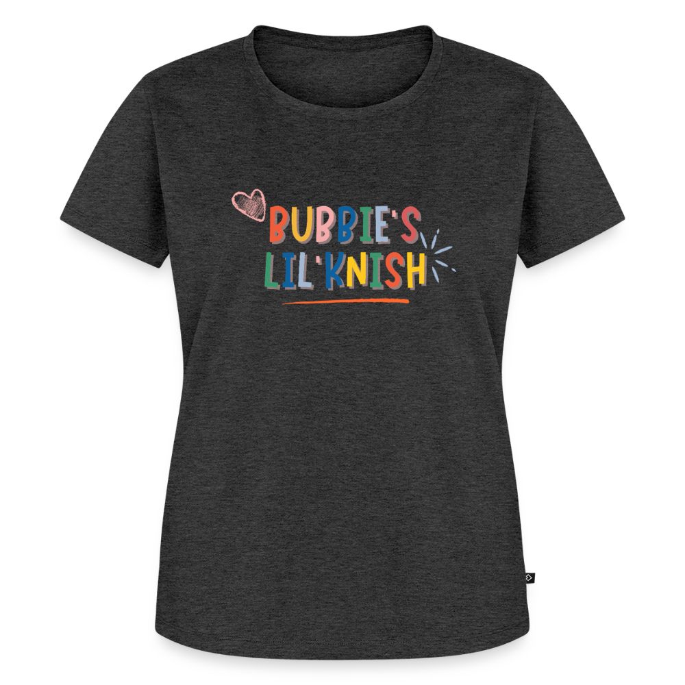 Bubbie's Lil' Knish Women’s Premium T-Shirt - heather anthracite
