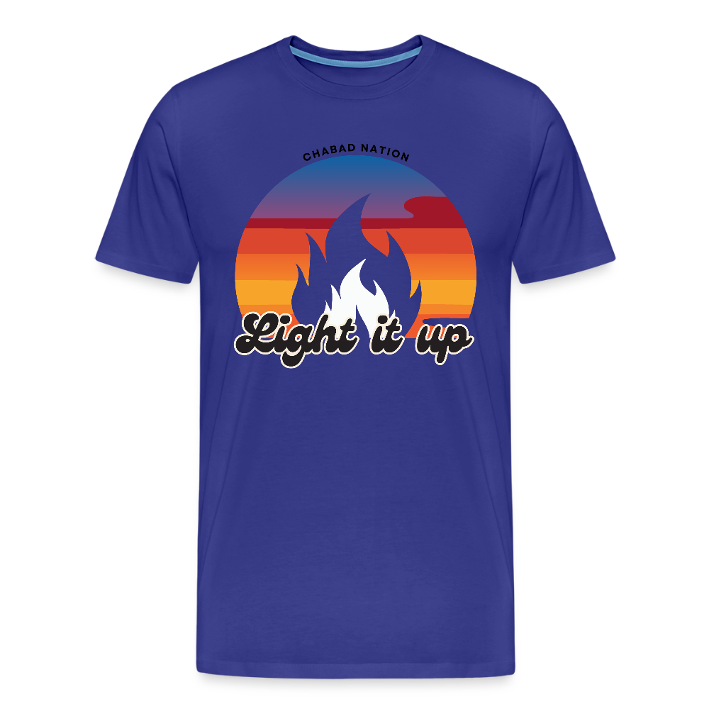 Light It Up Men's Premium T-Shirt - royal blue