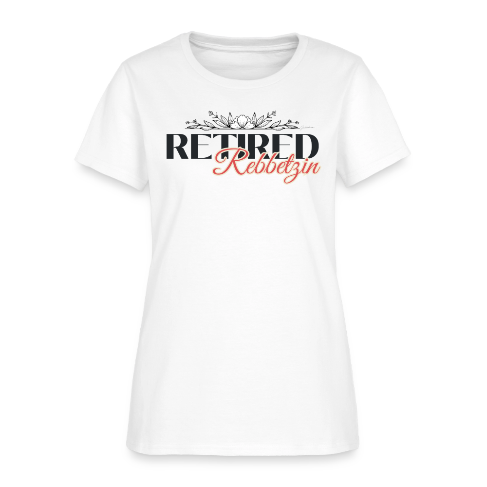 Retired Rabbetzin Women's T-Shirt - white