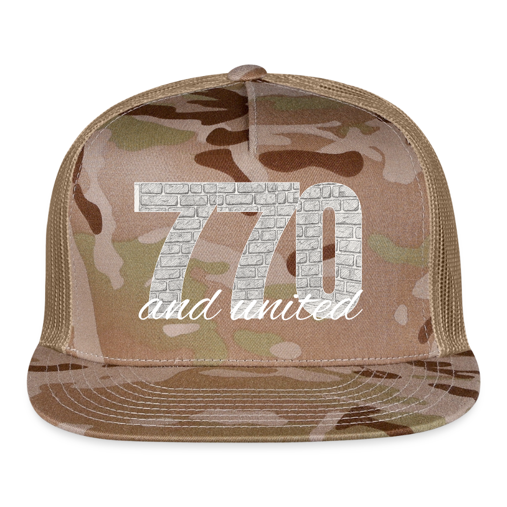 770 And United Light Trucker Hat - MultiCam\tan