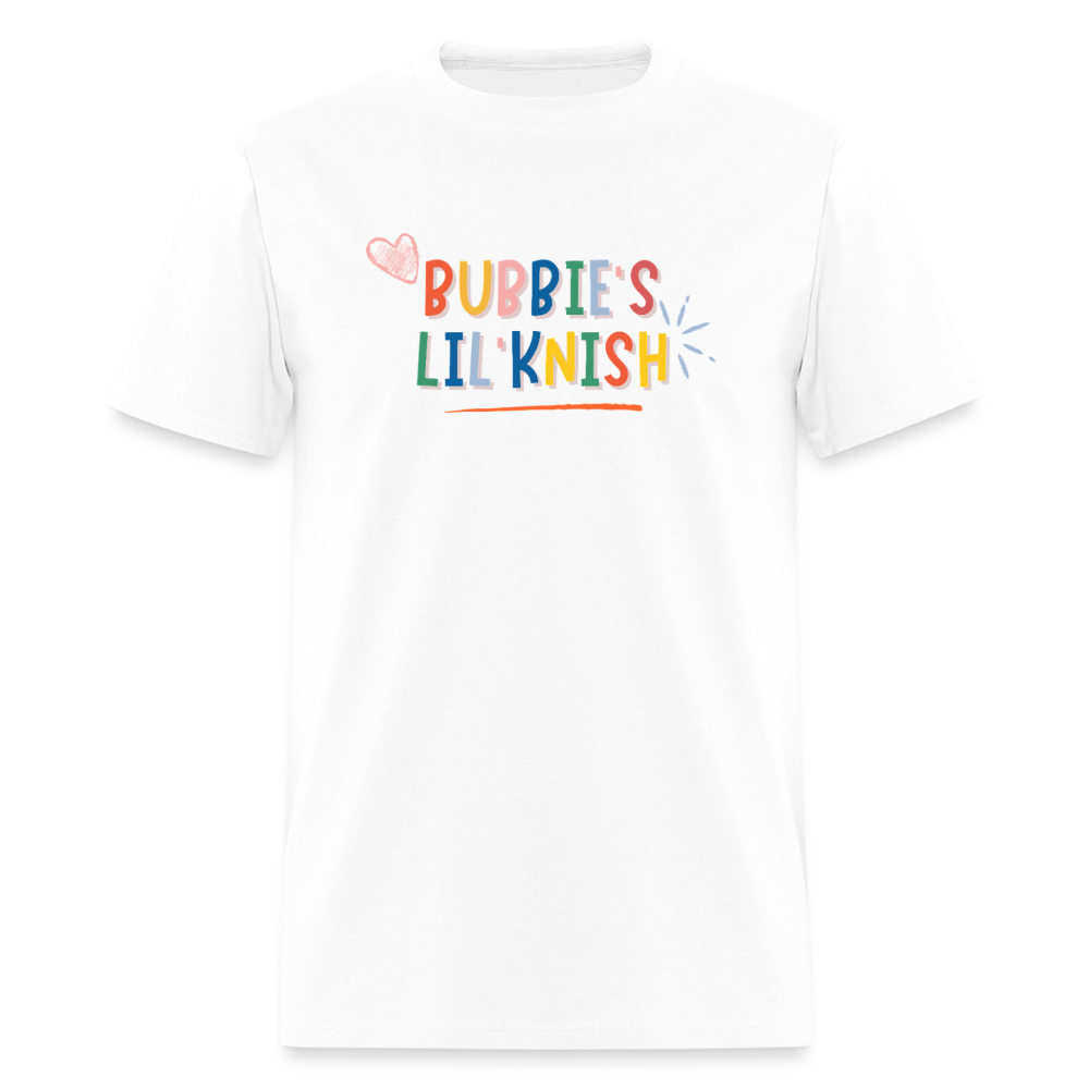 Bubbie's Lil' Knish Men's T-Shirt | GILDAN 5000 - white