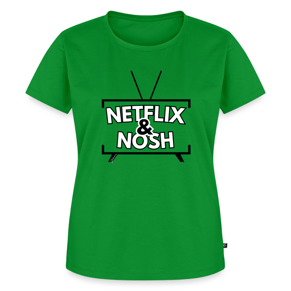 Netflix & Nosh Women’s Premium T-Shirt - green