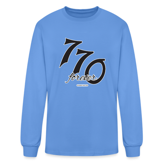770 Forever Men's Long Sleeve T-Shirt - carolina blue