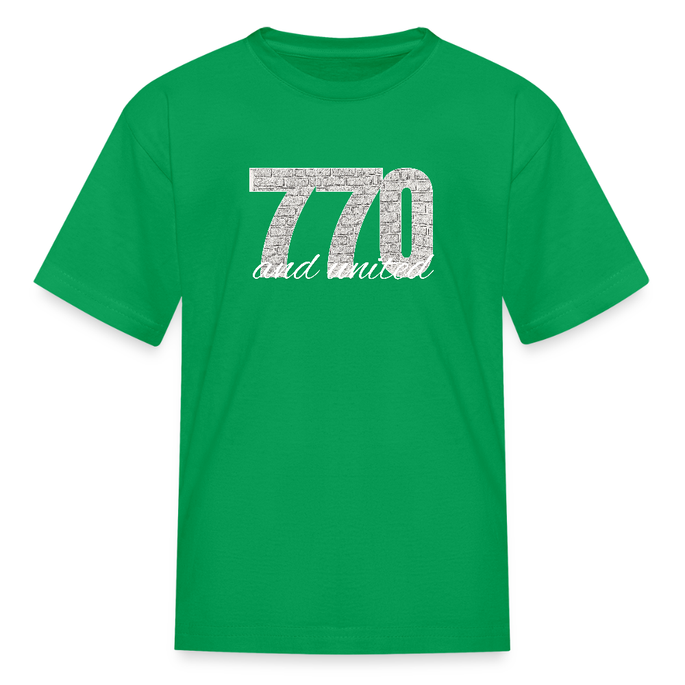 770 And United Light Kids' T-Shirt - kelly green