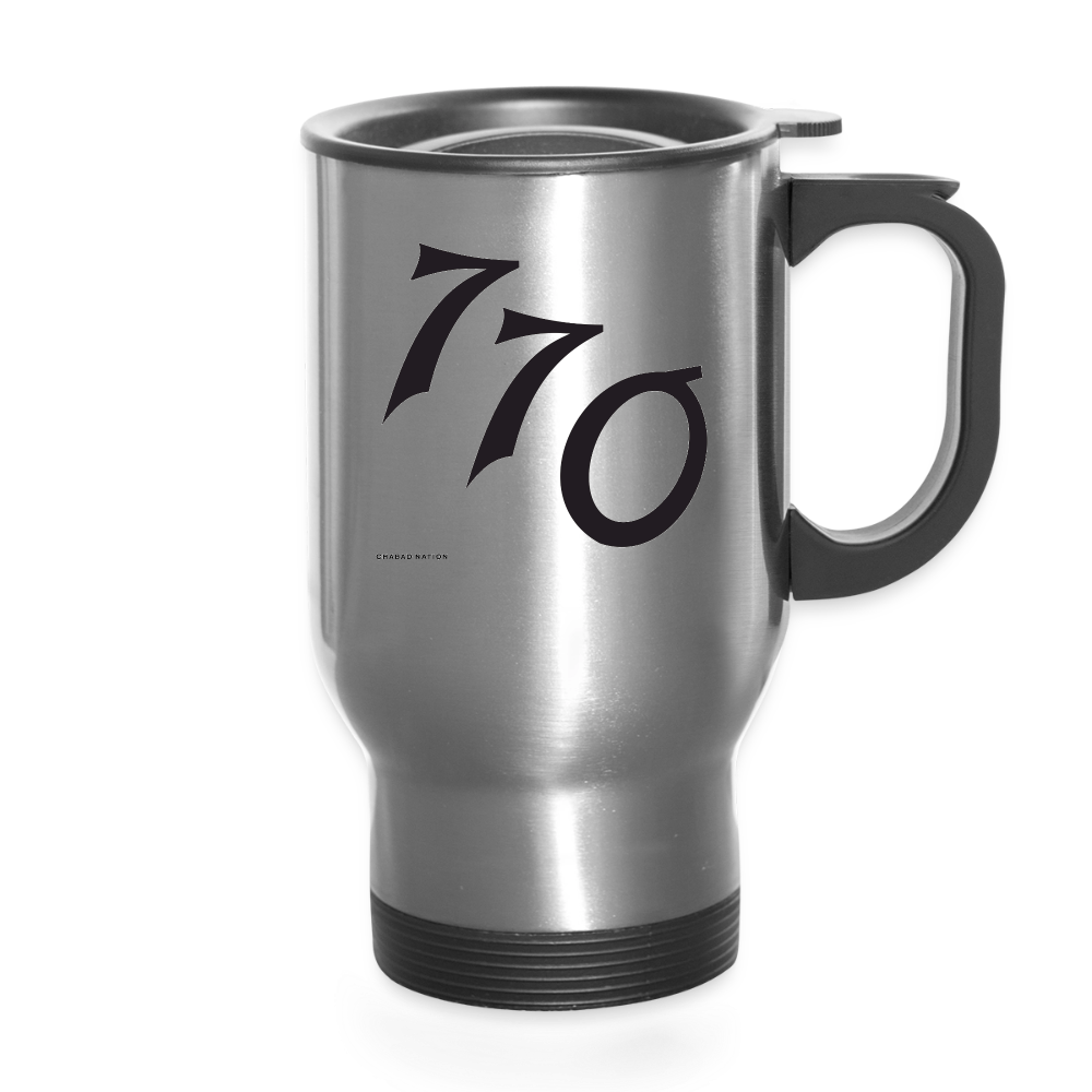 770- Travel Mug - silver