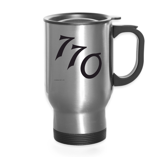 770- Travel Mug - silver