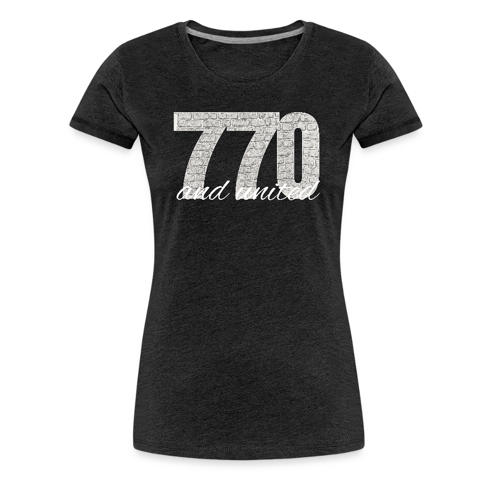 770 And United Light Women’s Premium T-Shirt - charcoal grey
