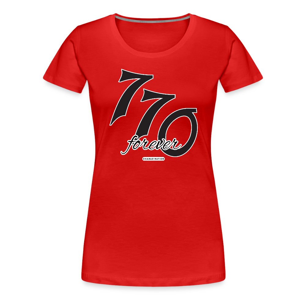 770 Forever Women’s Premium T-Shirt - red