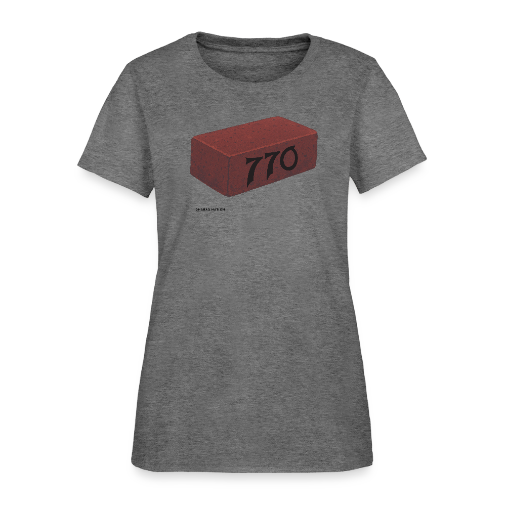770 Solid Brick Women's T-Shirt - graphite heather