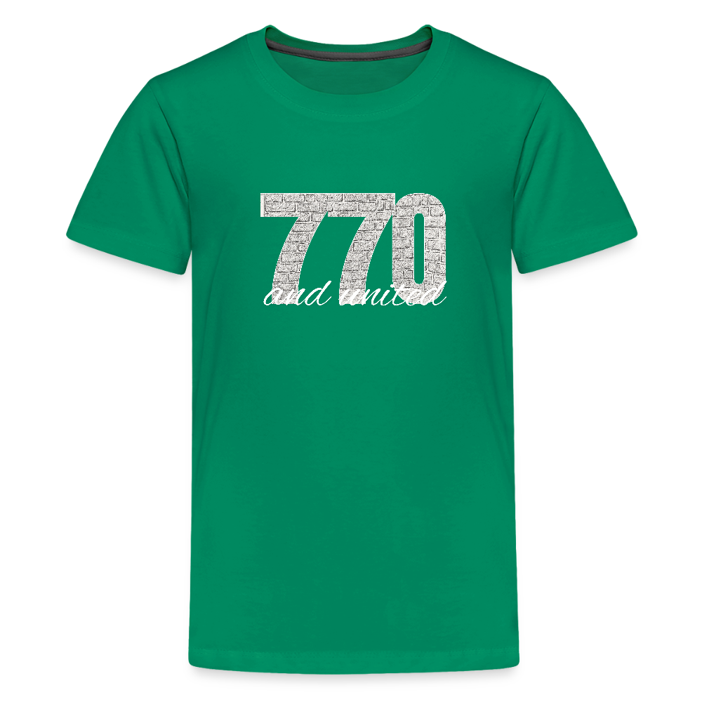 770 And United Light Kids' Premium T-Shirt - kelly green
