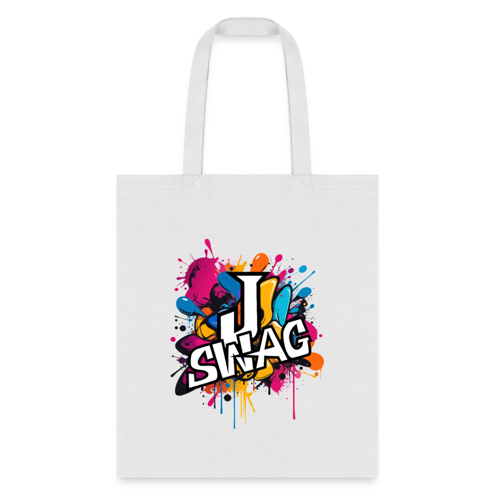 Jswag Logo Tote Bag - white