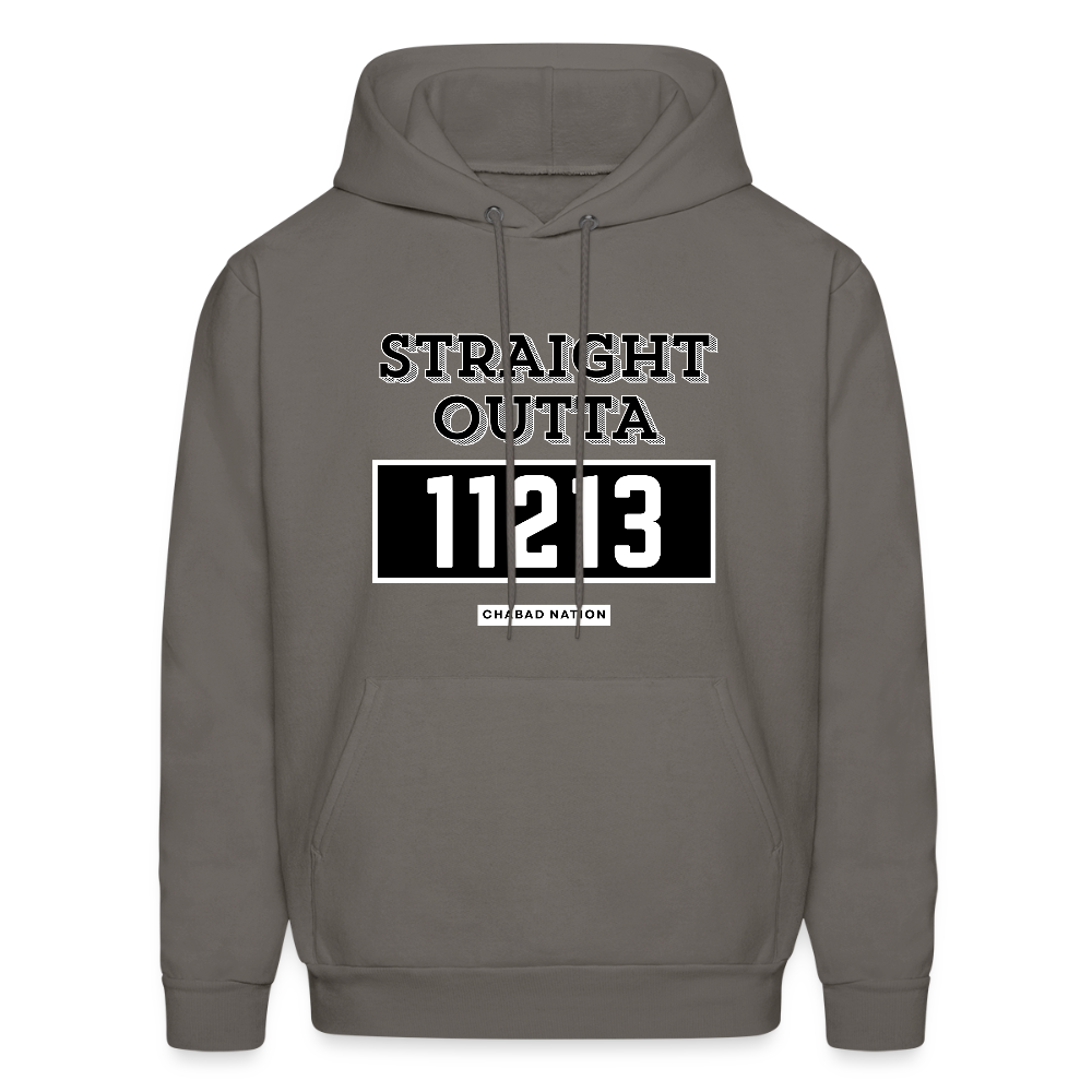 Straight Outta 11213 Men's Hoodie - asphalt gray