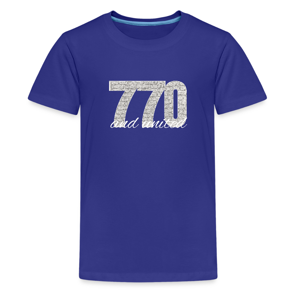 770 And United Light Kids' Premium T-Shirt - royal blue
