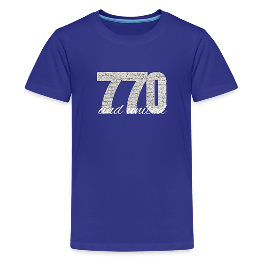 770 And United Light Kids' Premium T-Shirt - royal blue