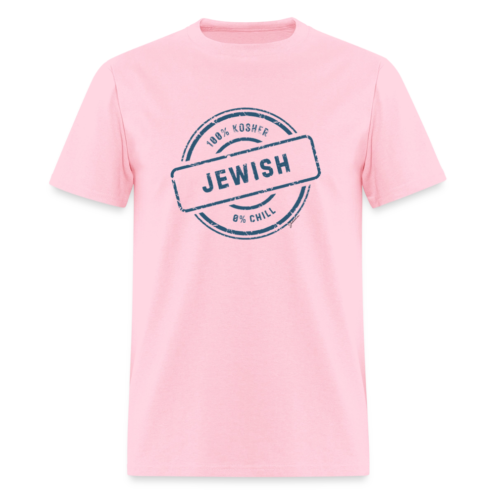 100% Jewish Men's T-Shirt | GILDAN 5000 - pink