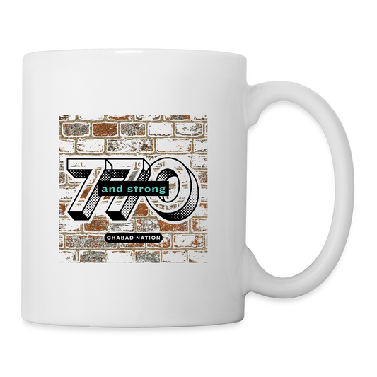 770 And Strong Coffee/Tea Mug - white
