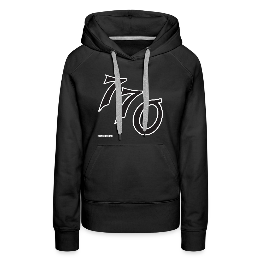 770 Women’s Premium Hoodie - black