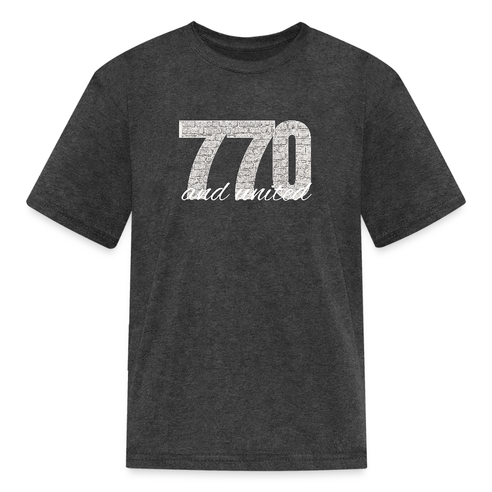 770 And United Light Kids' T-Shirt - heather black