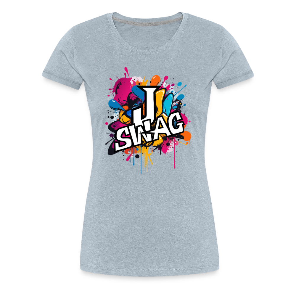 Jswag Logo  Women’s Premium T-Shirt - heather ice blue