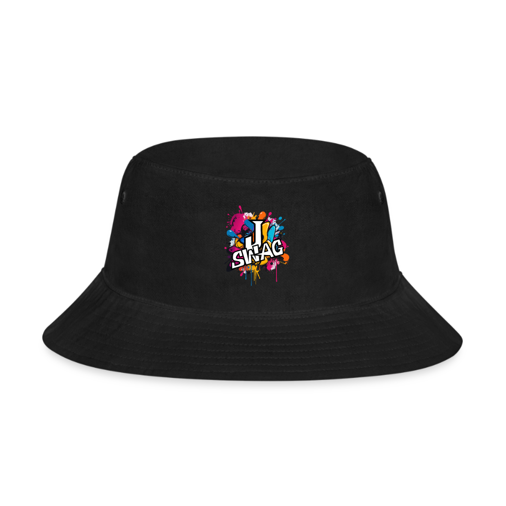 Jswag Logo  Bucket Hat - black