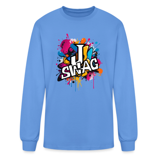 Jswag Logo Men's Long Sleeve T-Shirt - carolina blue