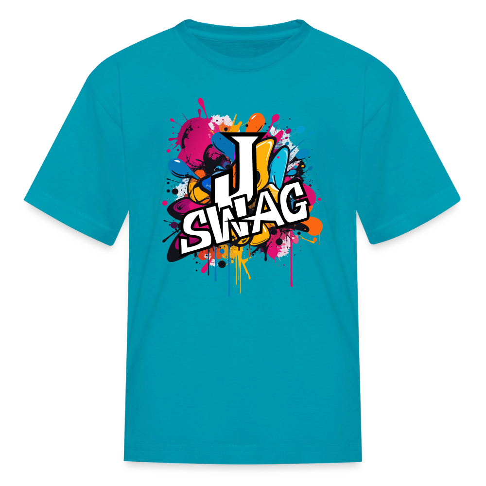 Jswag Logo Kids' T-Shirt - turquoise