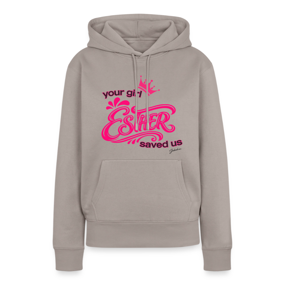 Your Girl Esther Women’s Premium Hoodie - taupe