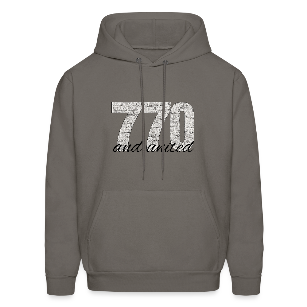 770 And United Men's Hoodie - asphalt gray
