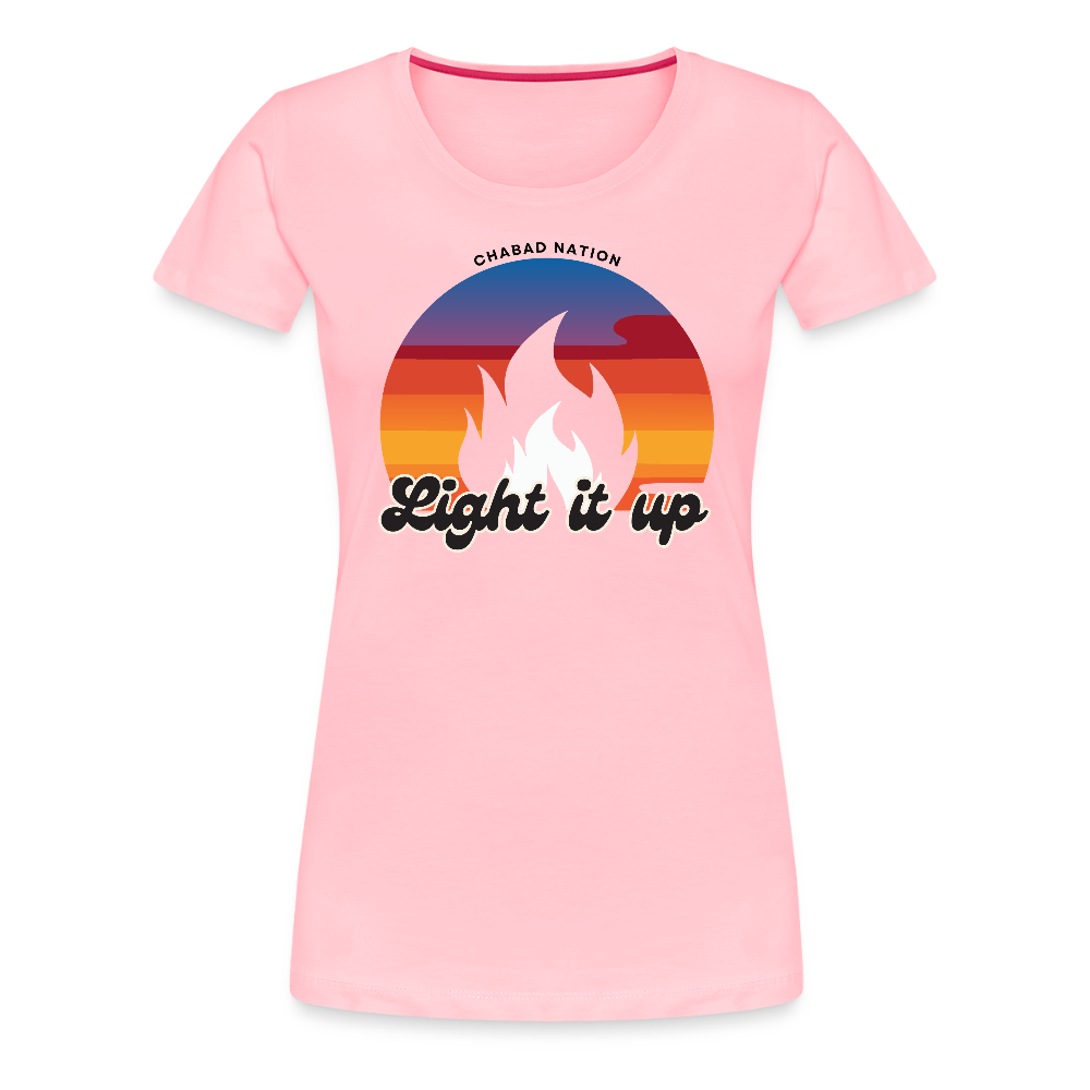 Light It Up Women’s Premium T-Shirt - pink